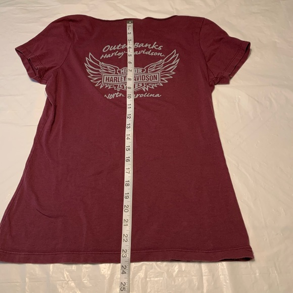 Harley Davidson T Shirt Women’s Medium Made in USA - Picture 10 of 11